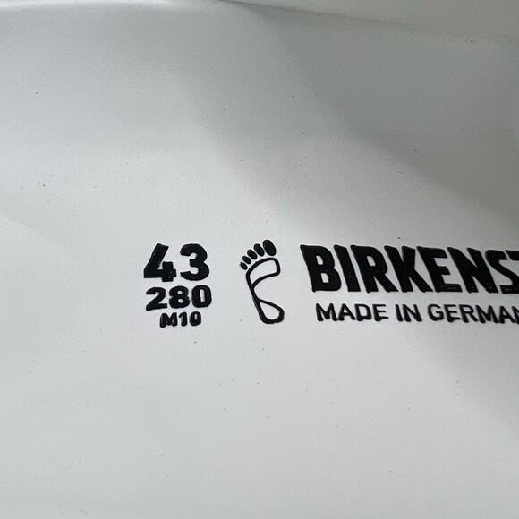 Birkenstock Arizona Eva Sandal White Regular Fit Men 10/EU43 0129421 NWOB - Picture 9 of 9